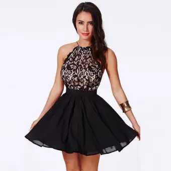 black dress lazada