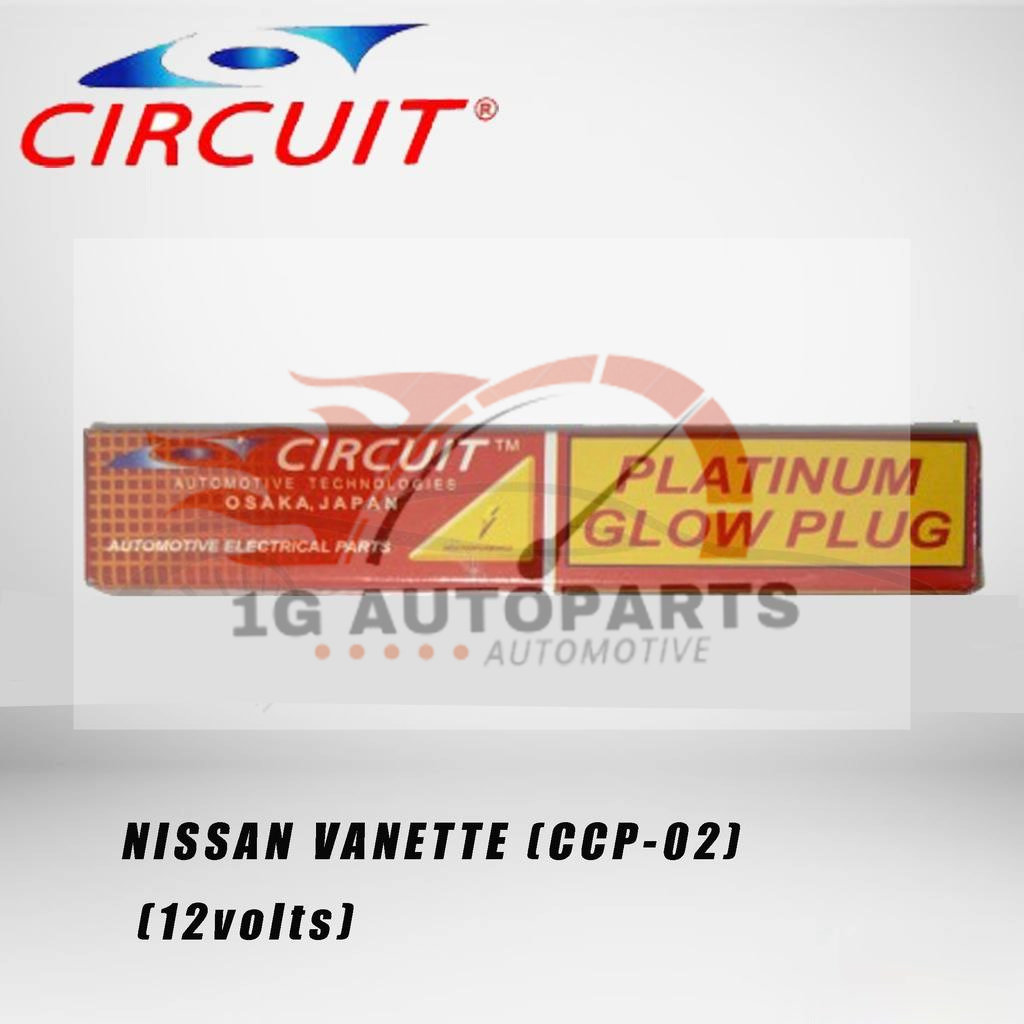 Glow Plug for NISSAN (CCP02) (12volts) Lazada PH