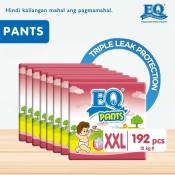 EQ Pants Xxl - 24 pcs x 8 packs - Diaper Pants