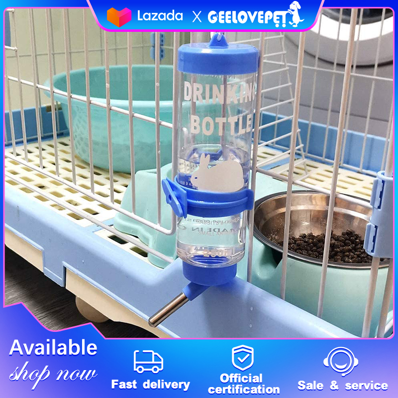 Hamster Cage Drinking Water Bottle Parrot Mice Rat Gerbils Water Feeder