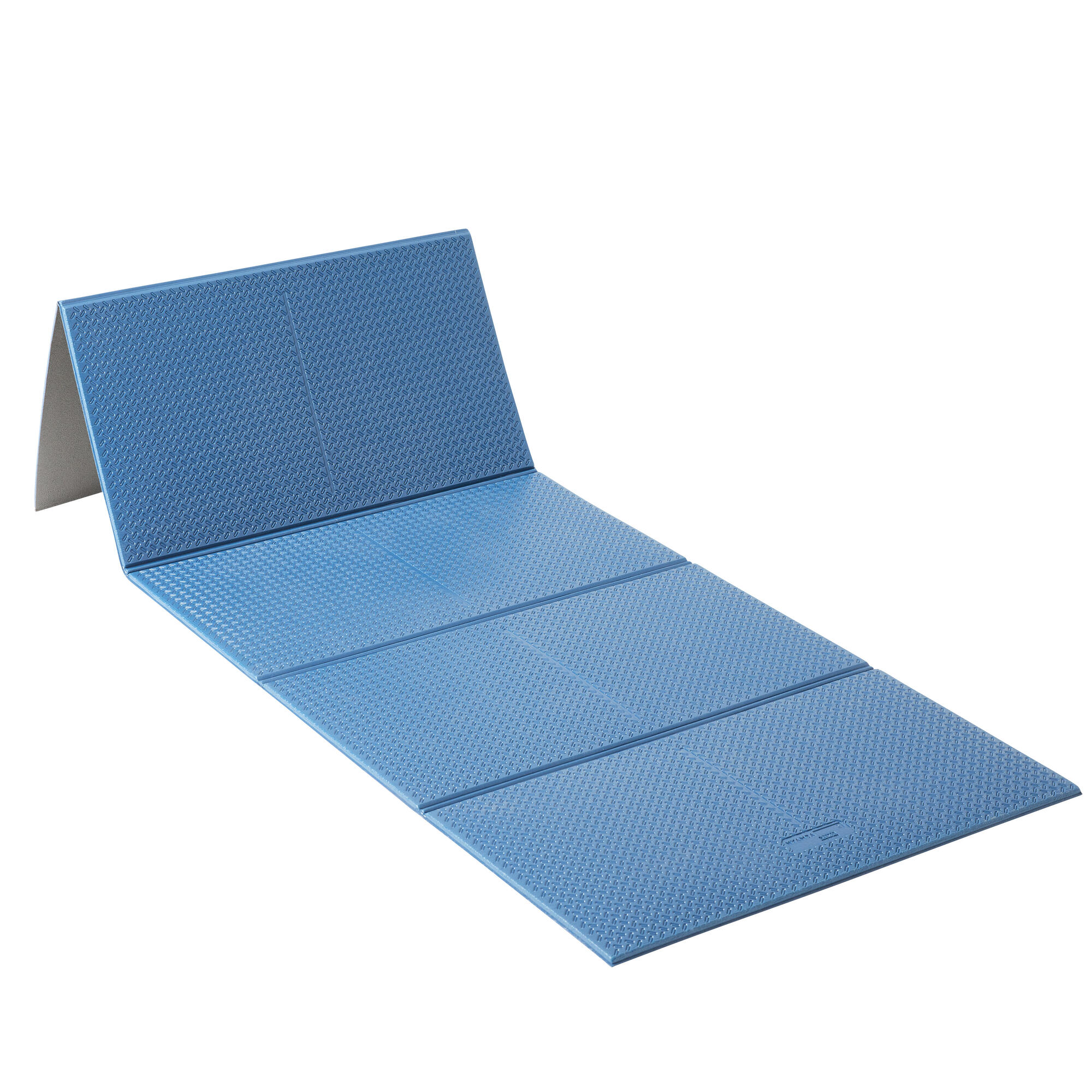 Decathlon Domyos Fitness Fold-Up Mat Size S V2 - Blue | Lazada