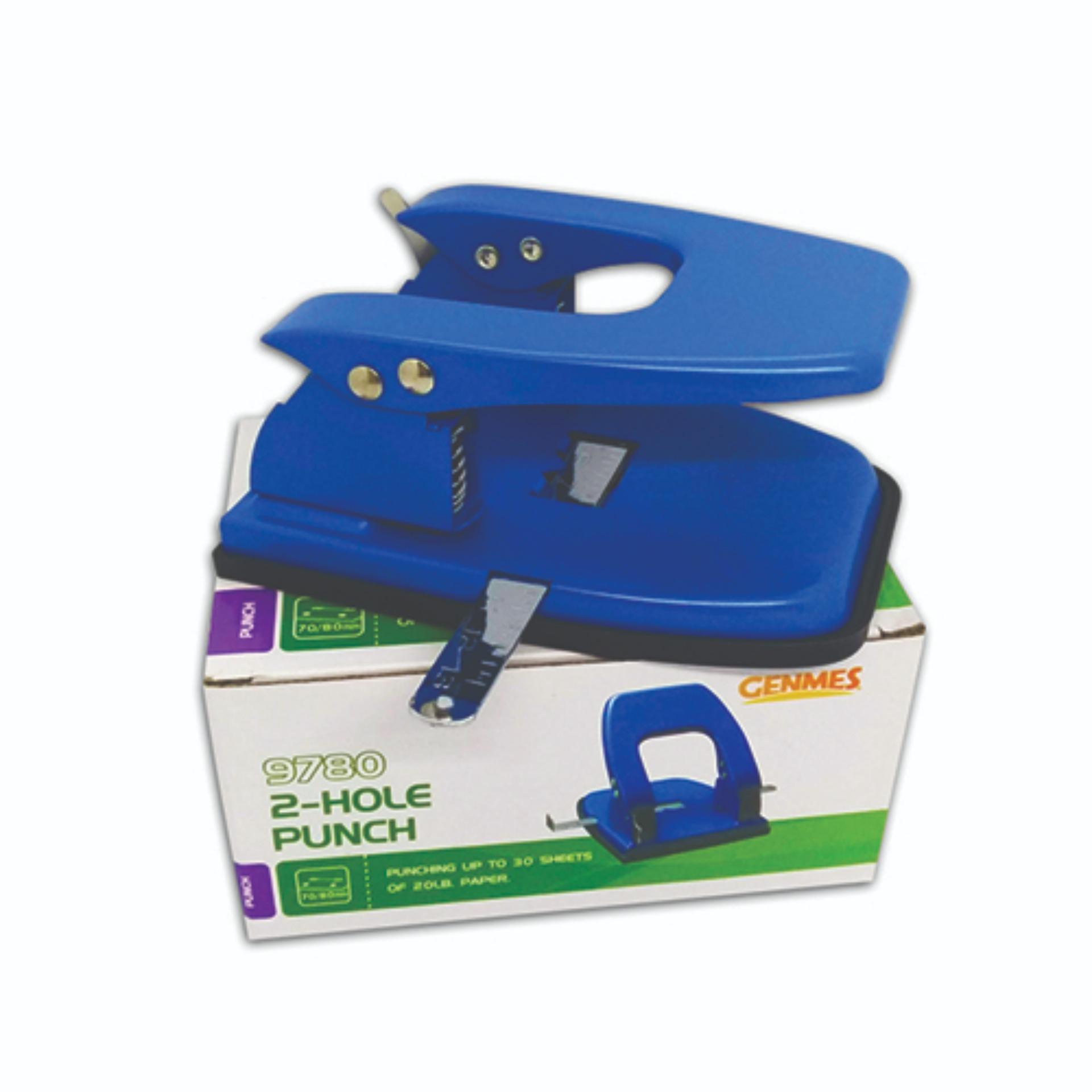 Genmes 9780 2HOLE Puncher up to 30 sheets of 20lbs paper Lazada PH