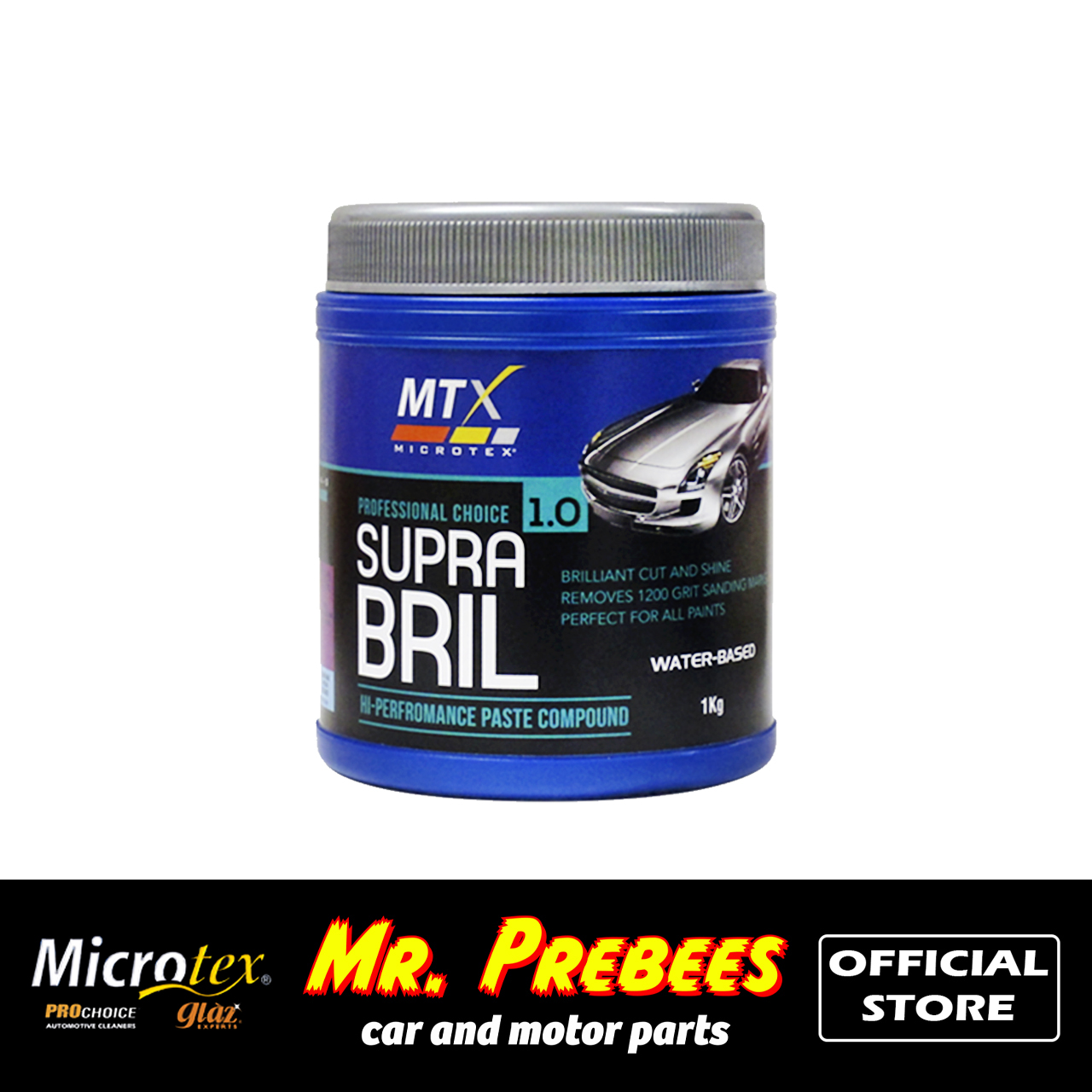 MICROTEX SupraBRIL - High Performance Paste Compound 500g ~ 1000g ...