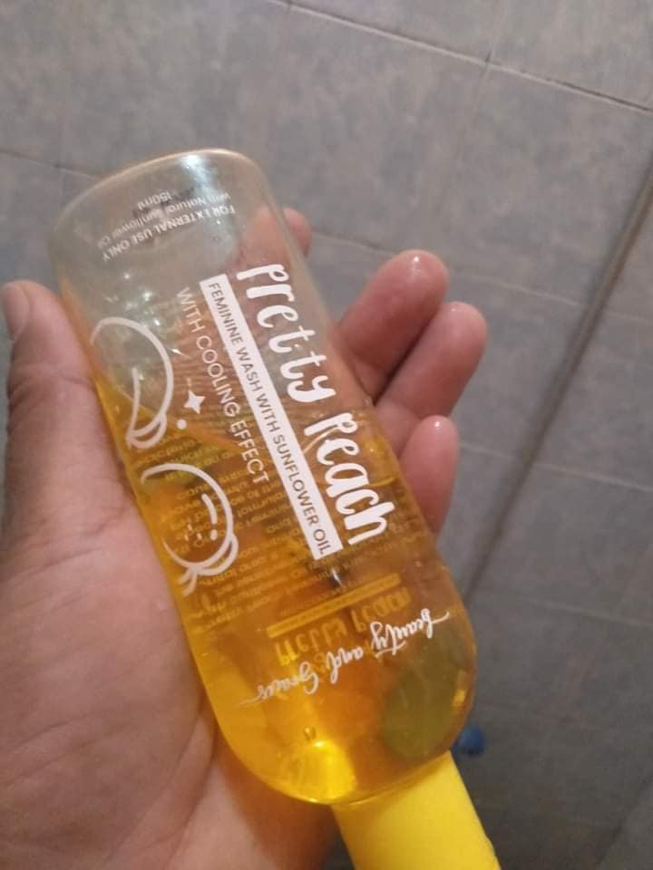 Pretty Peach Feminine Wash With Sunflower Oil Beauty And Graces