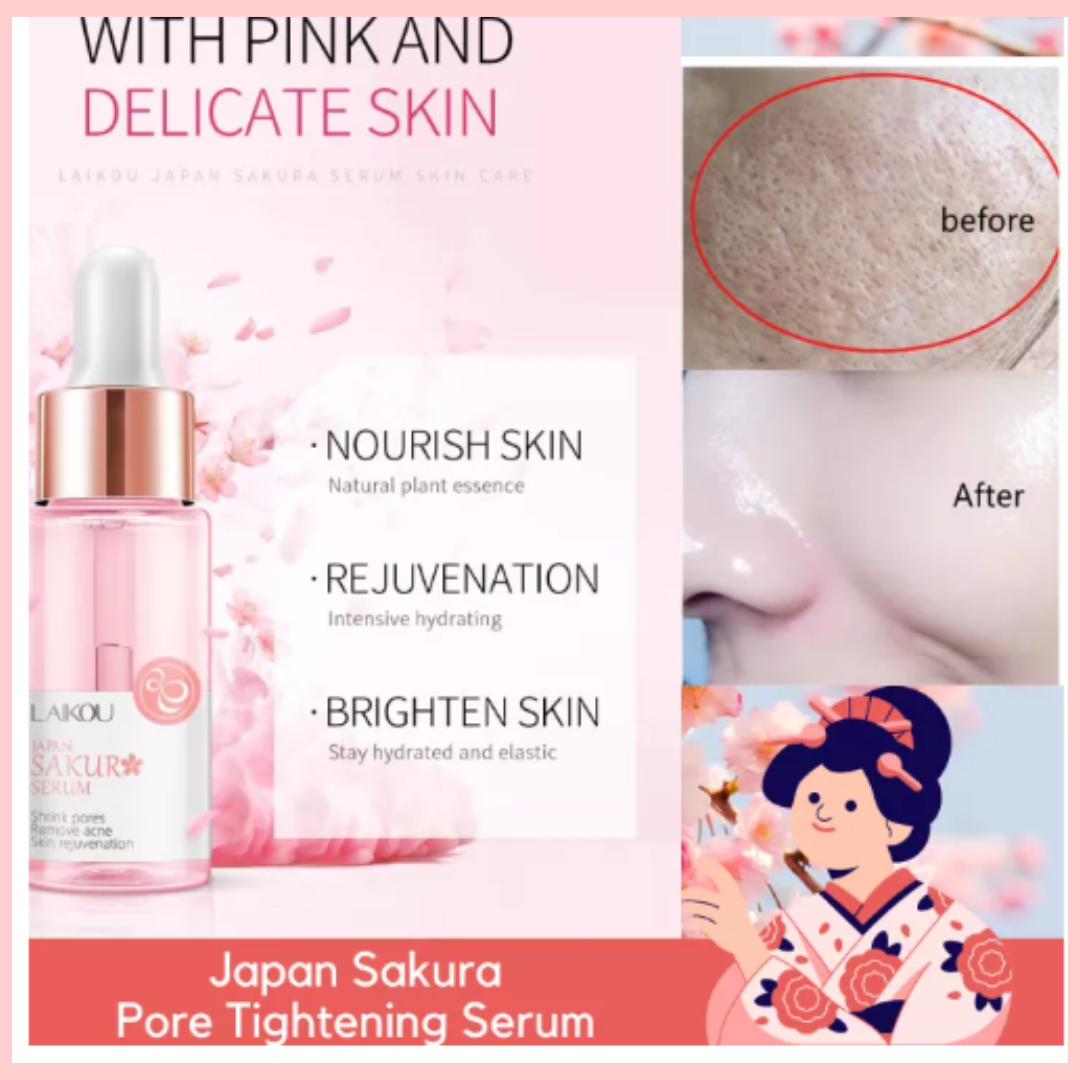 Japan Sakura Serum Melasma and pekas remover original Dark Spot remover ...