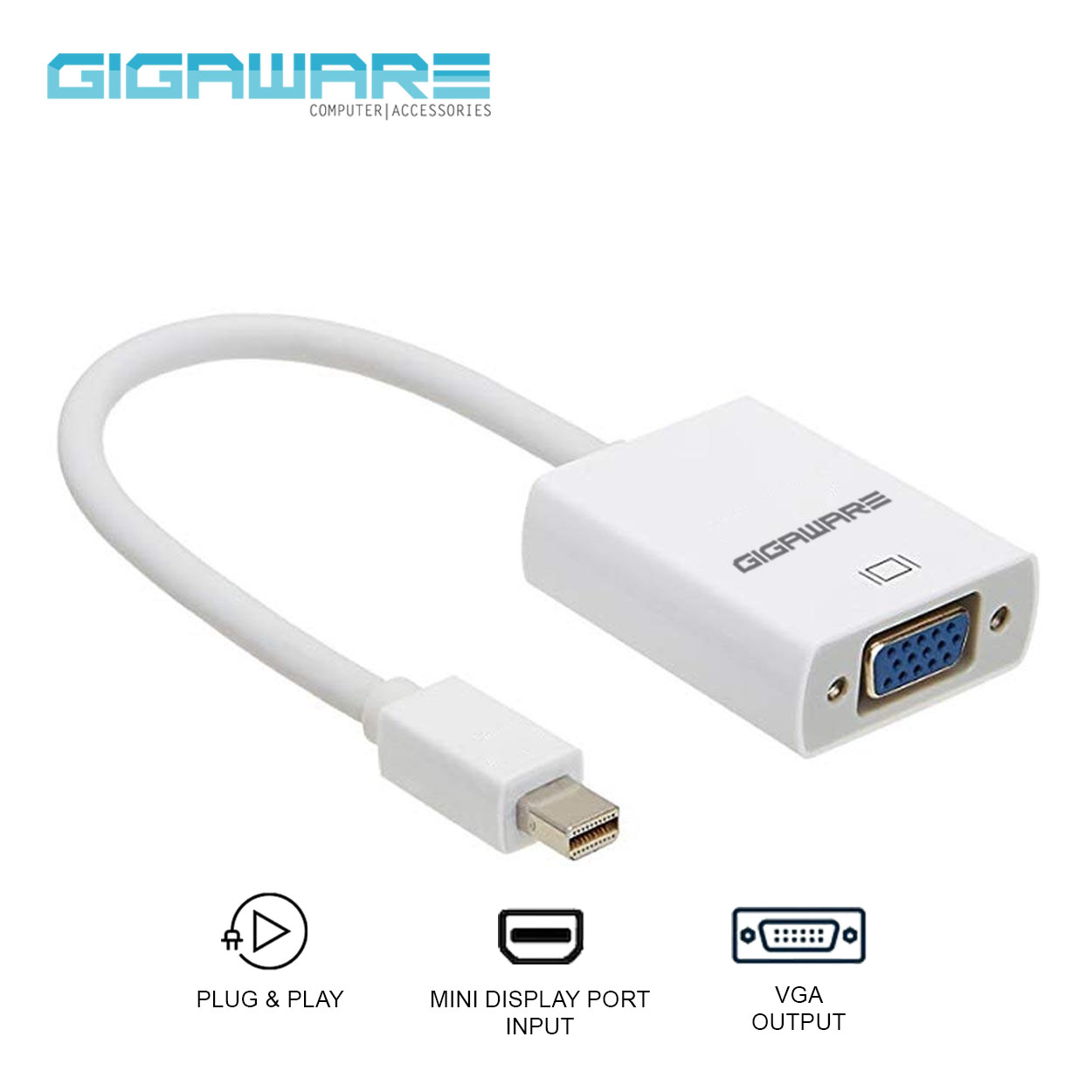 Matrox Mini DisplayPort to DisplayPort DP Adapter Cable F16217-00 Genuine 