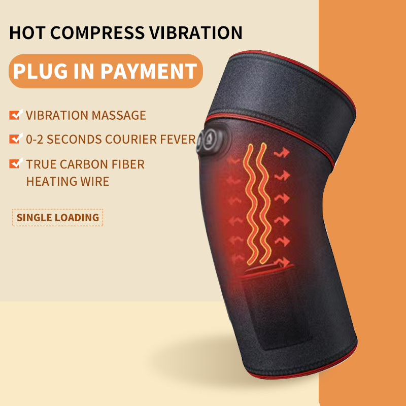Electric Heating Knee Support Pad Hot Compress Wrist Brace Arthritis Relief Injury Joint Pain