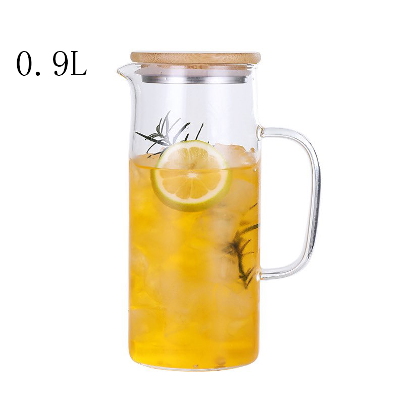 0.9L/1.5L Handmade Borosilicate Glass Heat Resistant Drinking Glass