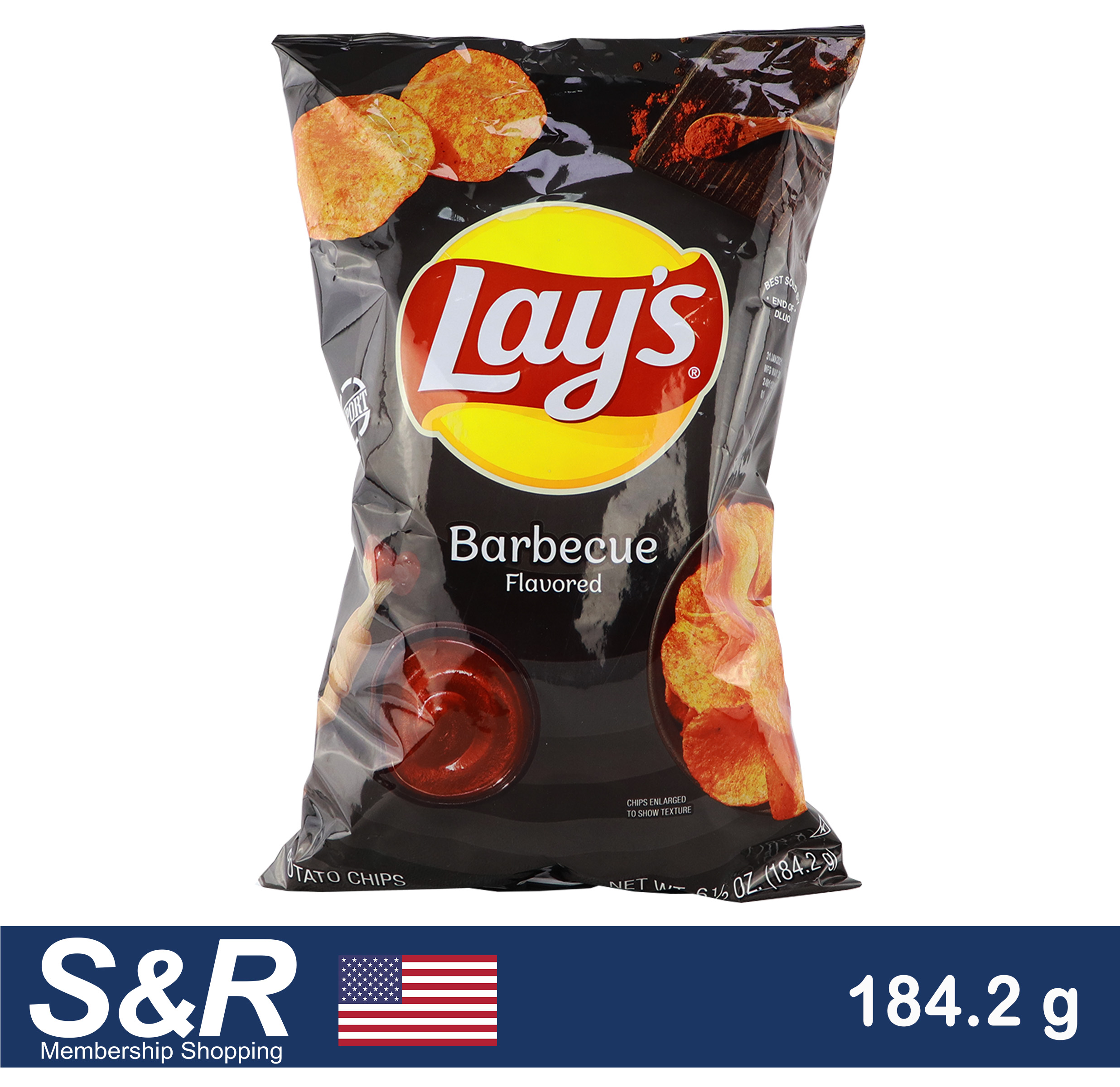 Lays Potato Chips Barbecue 184.2g Lazada PH