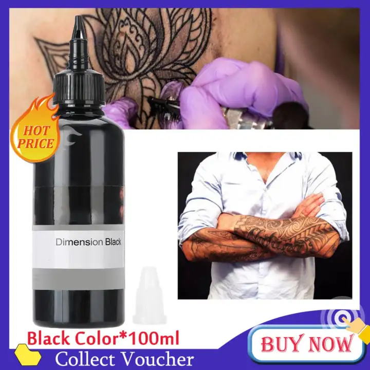 Free Gift 100ml Tattoo Ink Black Natural Plant Tattoo Ink Semi Permanent Tattoo Ink Original Dynamic Tattoo Ink Intenze Body Paint Pigment Microblading Eyebrow Tattoo Ink Lazada Ph