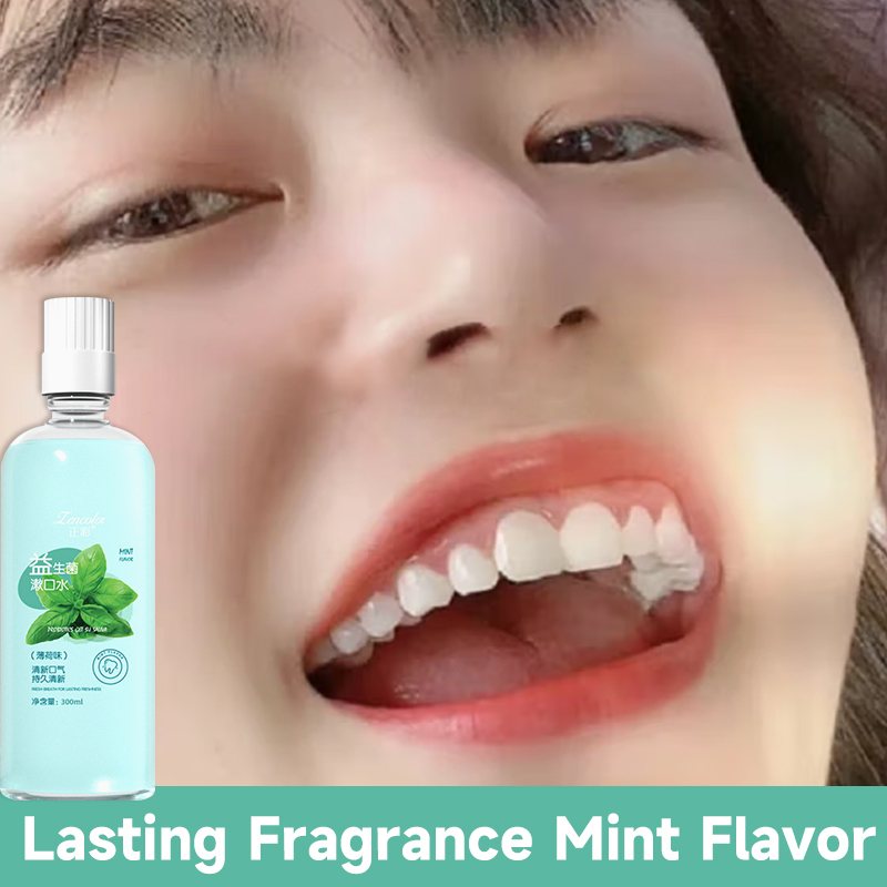 Antibacterial mouthwash/Probiotic Mouthwash For Oral Care, Fresh Breath, Germs that cause bad