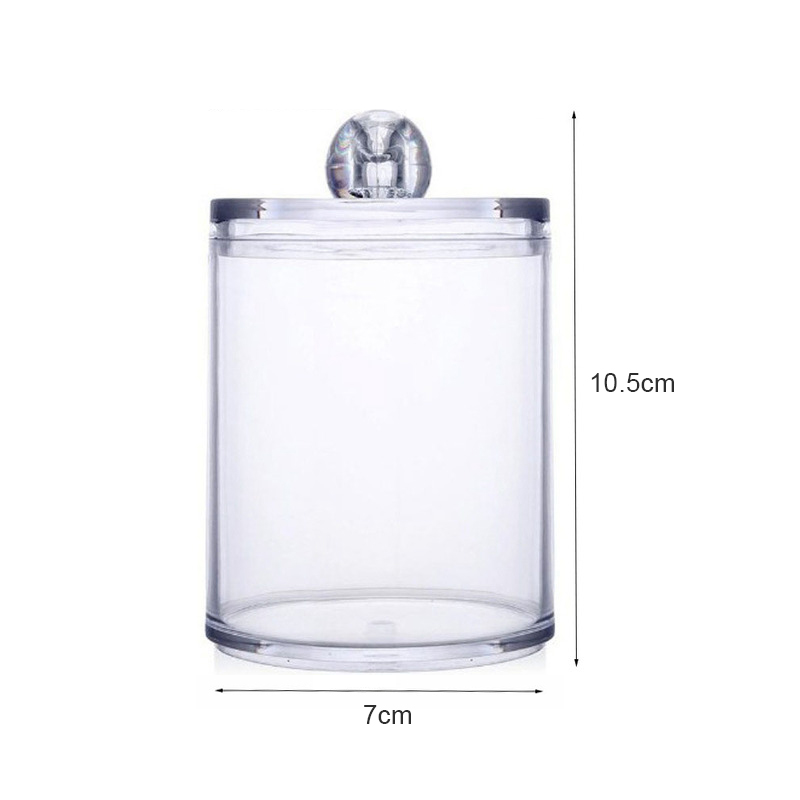 Cotton Swab Organizer Makeup Cotton Pad 2 in 1 Swab Holder Cotton Swab