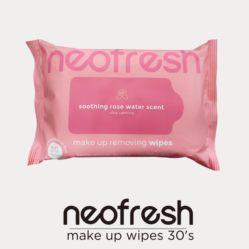 NeoFresh Makeup Wipes Rose 30's makeup remover wipes make up wipes