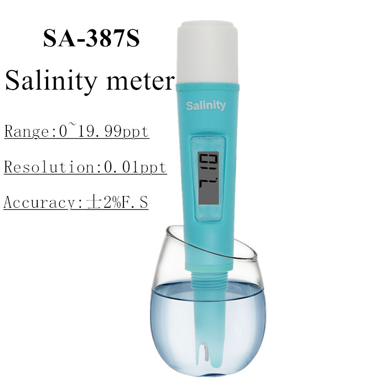 SA387S Digital Salinity Meter Salinity tester for Salt Water Pool Food Salt Salty Brine Meter