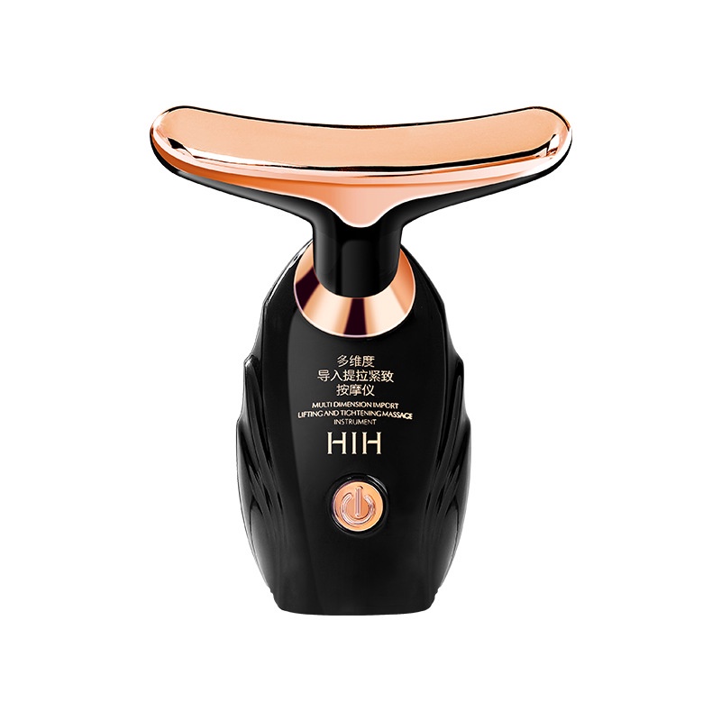 Shjt Multi Dimensional Imported Beauty Instrument Sonic Lifting Face And Neck Massager Firming 