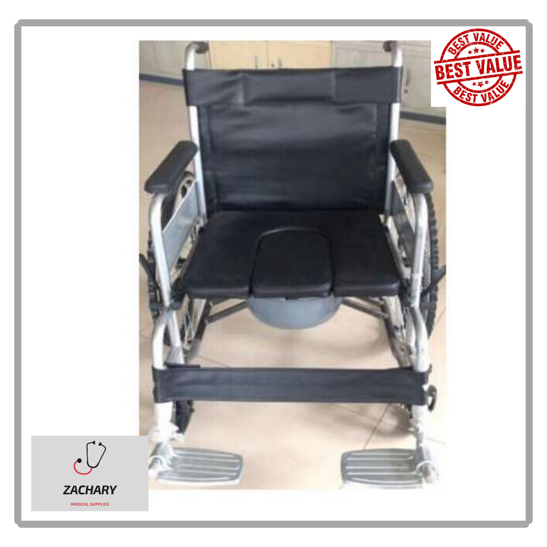 Commode Wheelchair (Adult)/ Premium Obese Wheelchair for Adult Lazada PH