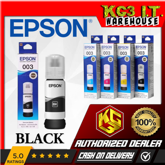 Epson 003 Original Ink Bottle C13T00V for Epson L3110 / L3150 / L3210