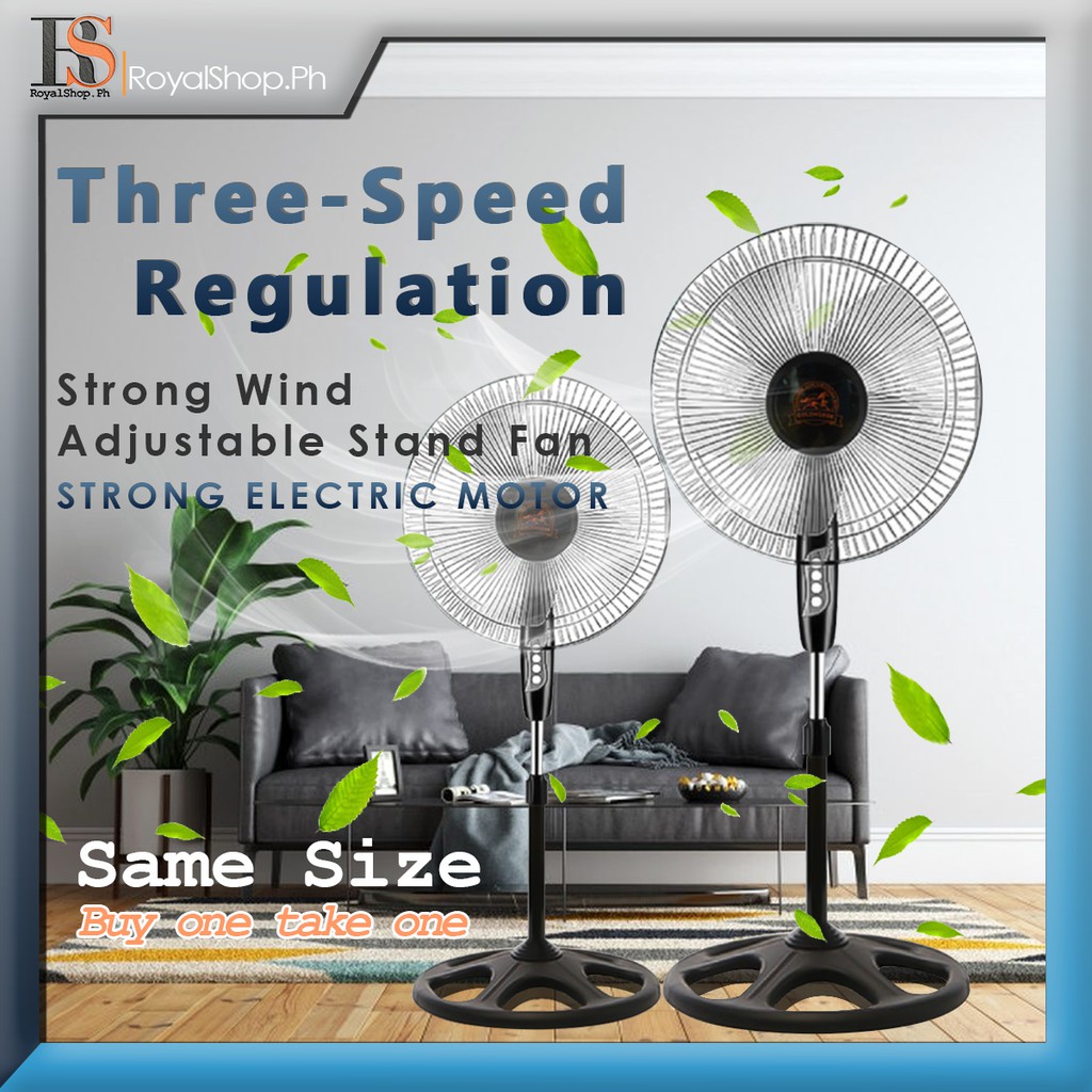 COD Stand Fan Strong Wind Power Electric Fan Standard Three speed Fan 5
