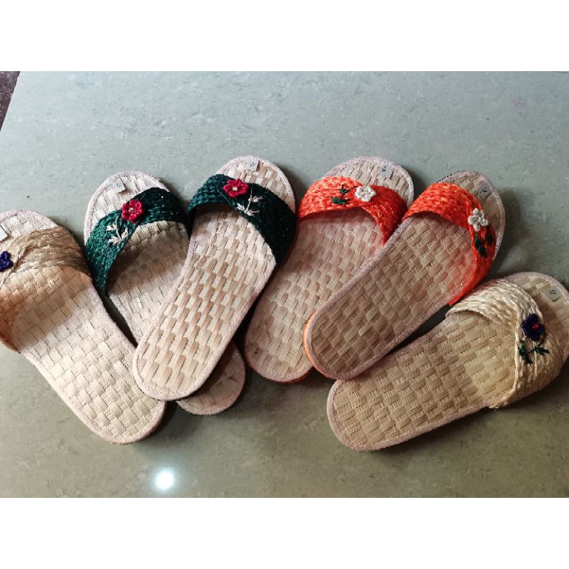 Native Abaca indoor slipper with takong Lazada PH