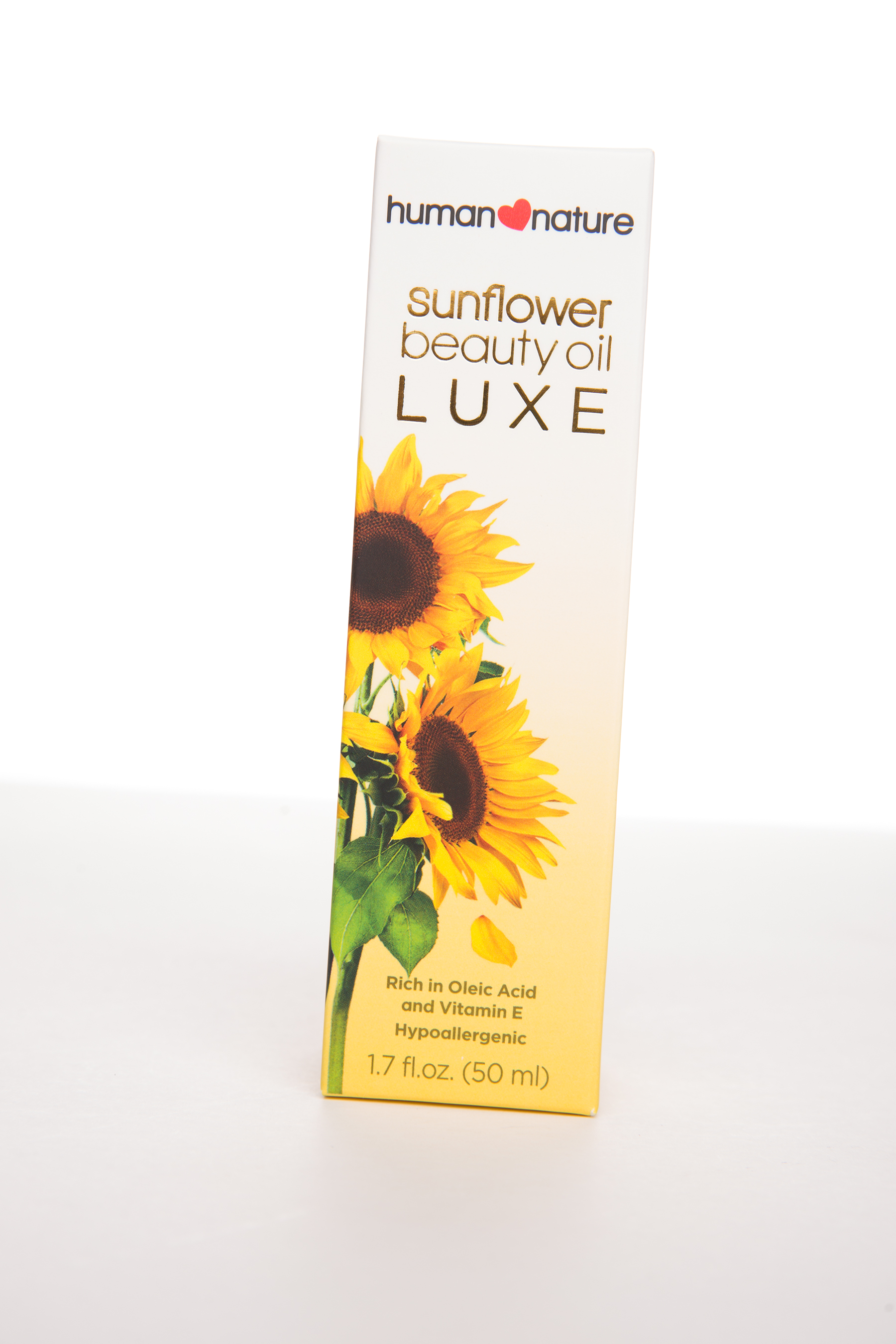 Human Nature Sunflower Beauty Oil LUXE 50ml