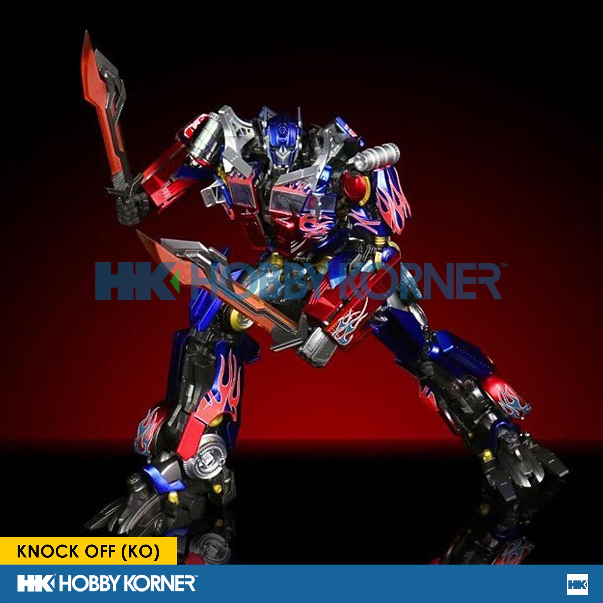 (IN STOCK) MUSCLE BEAR MC-003 (THREEZERO DLX ROTF Optimus Prime KNOCK ...