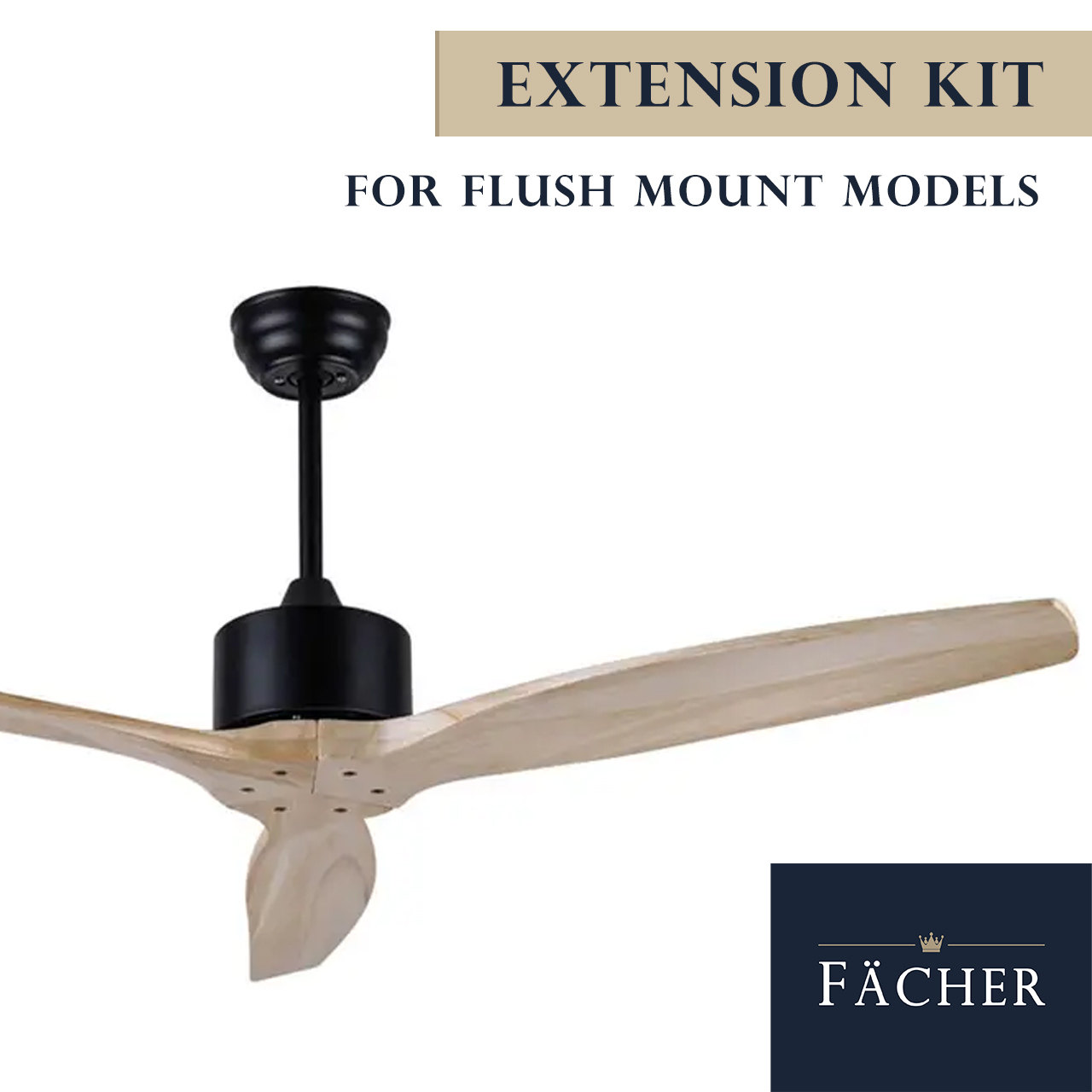 Ceiling Fan Extension Kit Shelly Lighting