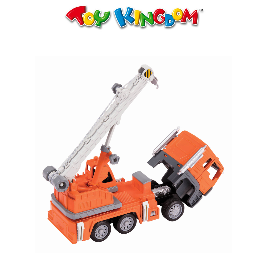 driven construction site crane playset