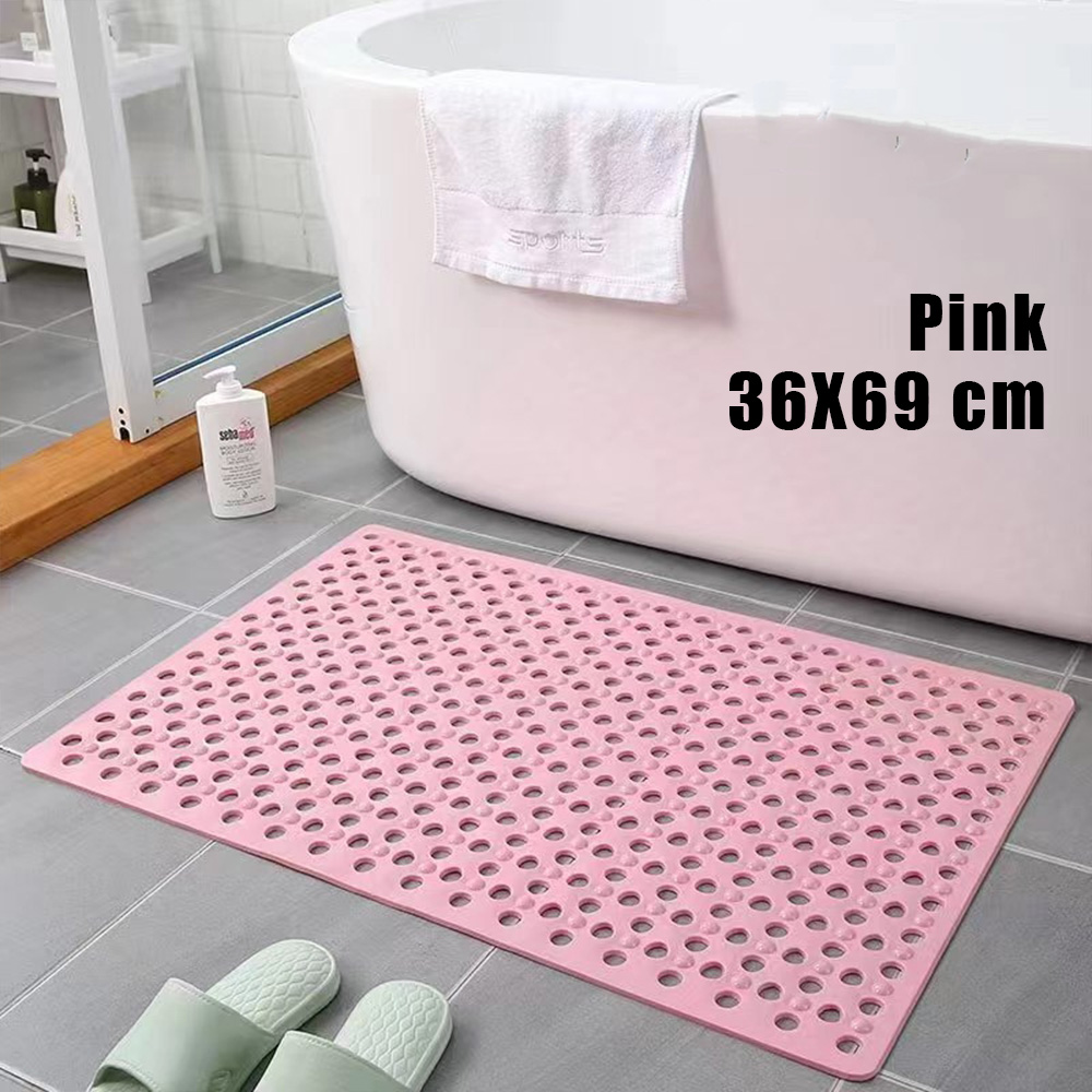 Non Slip Suction Bath Mat bathroom mat quick dry hollow out massage