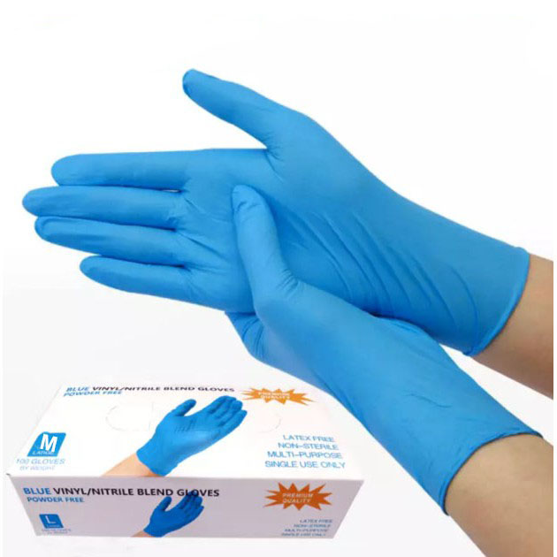 Vinyl/Nitrile Blend Gloves Food Gloves Surgical Disposable Gloves Use