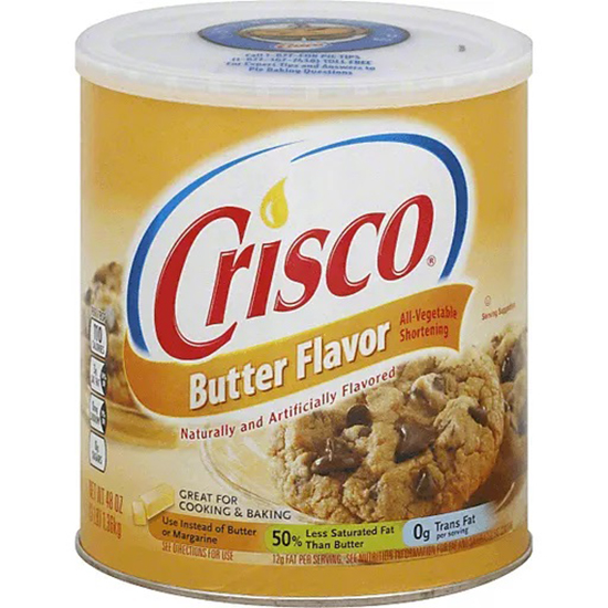 Crisco Butter Flavor AllVegetable Shortening 1.36kg Lazada PH