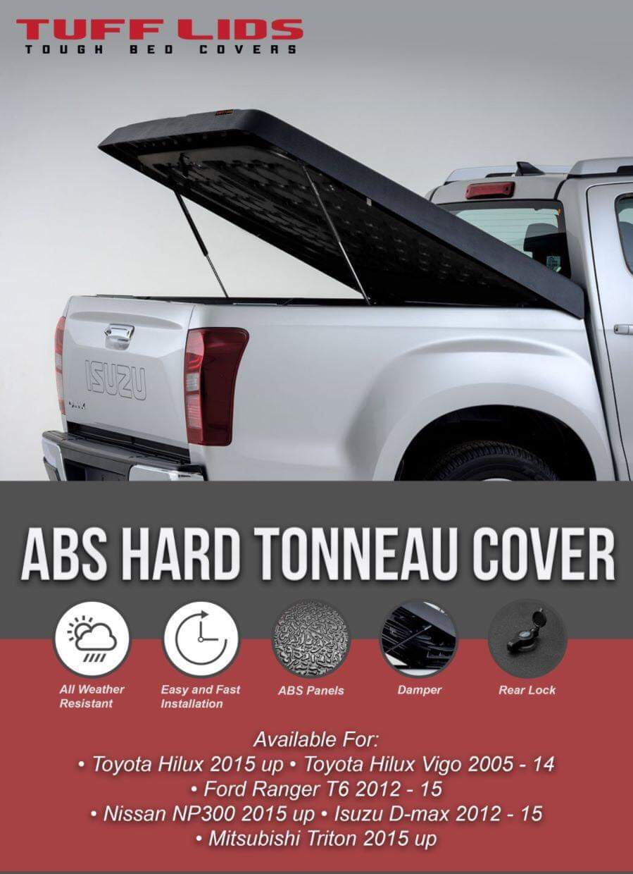 Mitsibishi Strada Triton 2015 2020 Pick Up Cover Tonneau Cover Hard Plastic Tufflids Brand Lazada Ph