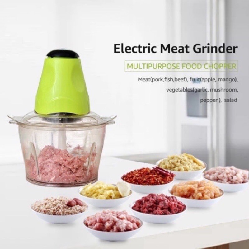 Kitchenware✇♈☾2L Electric Kitchen Chopper Shredder Food Meat