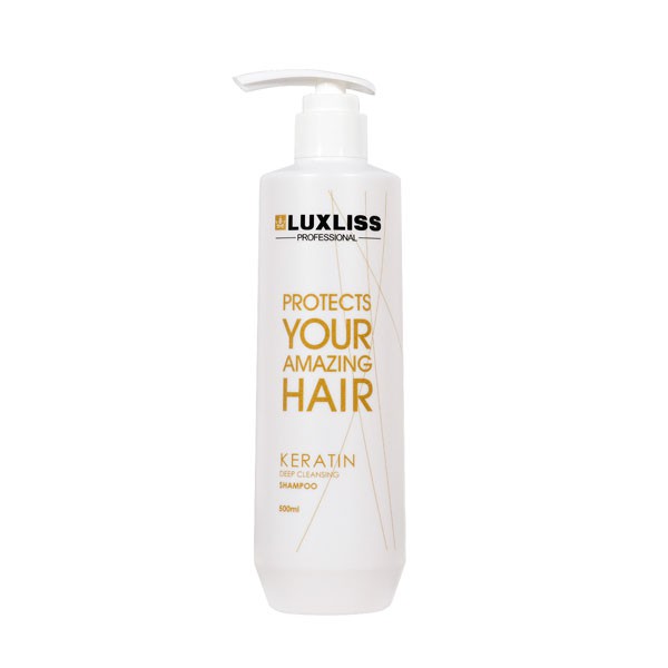 Luxliss Keratin Deep Cleansing Shampoo 500mlmXi Lazada PH