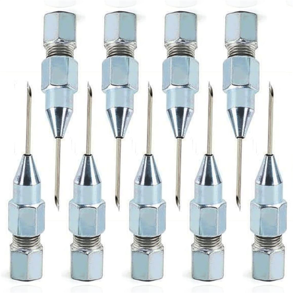 DANDEA Grease Injector Needle Stainless Steel Diameter Needle Nose