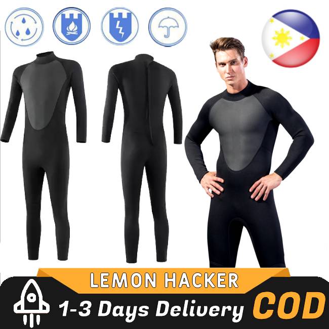 Stretchy Premium Men Wetsuit Waterproof Diving Suit Warm Bib Pants Equipment 