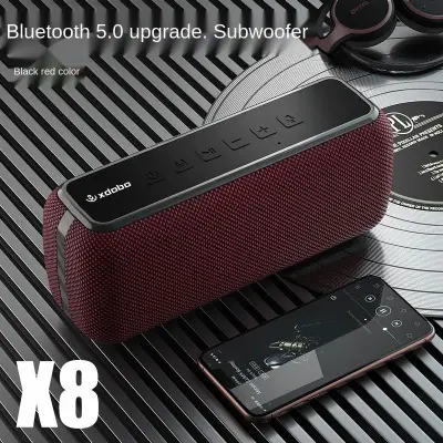 Xdobo Official storeXidobao X8 high configuration 60W bass Bluetooth speaker Bluetooth 5.0 audio waterproof subwoofer can be connected in series