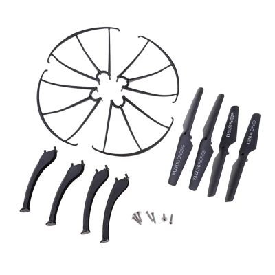 Dolity Propeller + Landing Gear +Prop Guard Kit for SYMA X5SC X5SW Drone Quadcopter