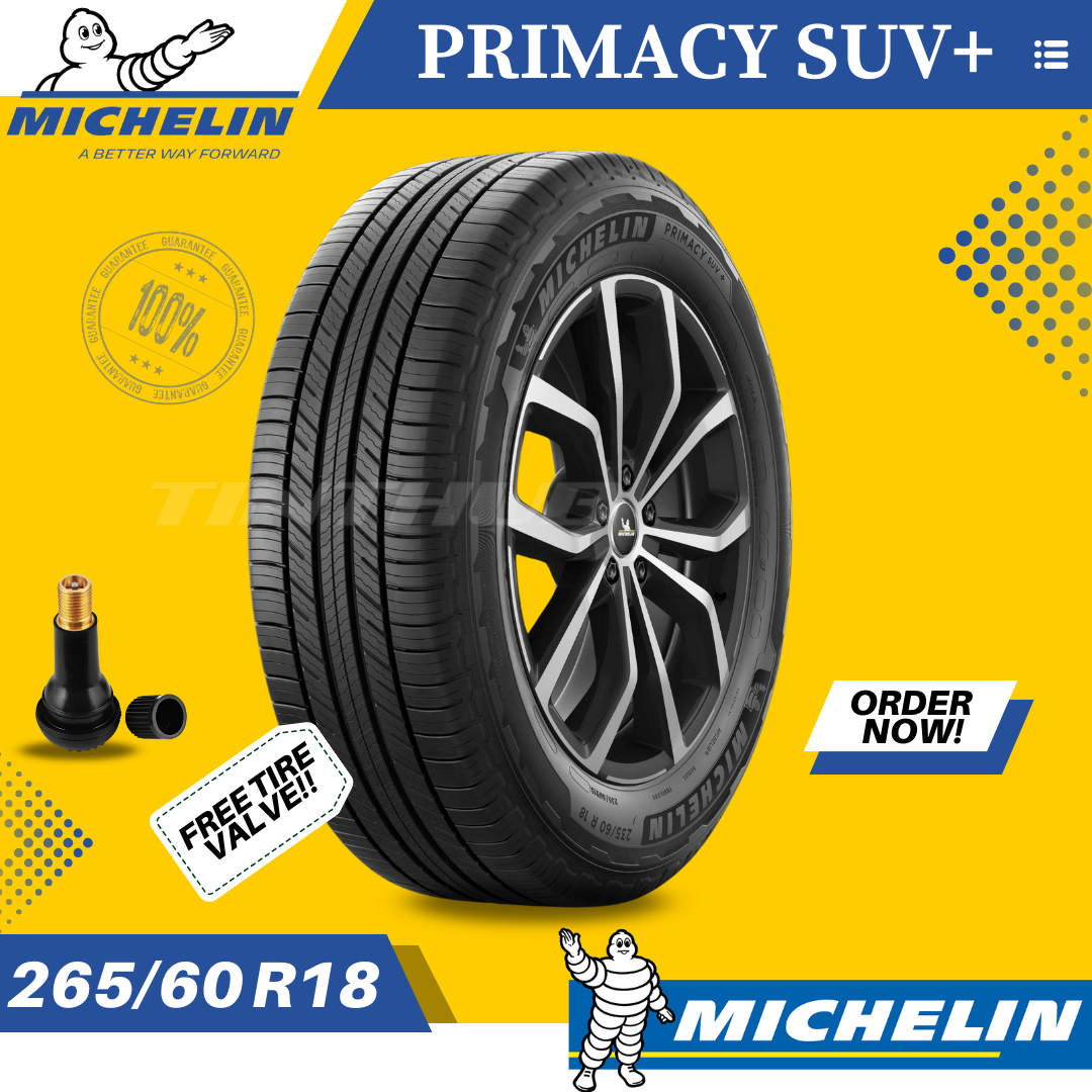 MICHELIN Tires 265/60 R18 - PRIMACY SUV+ | Lazada PH