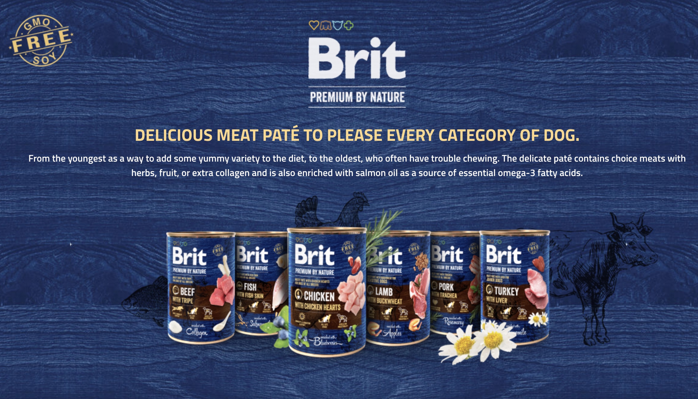 Brit Premium by Nature Dog Wet Food Can Lazada PH