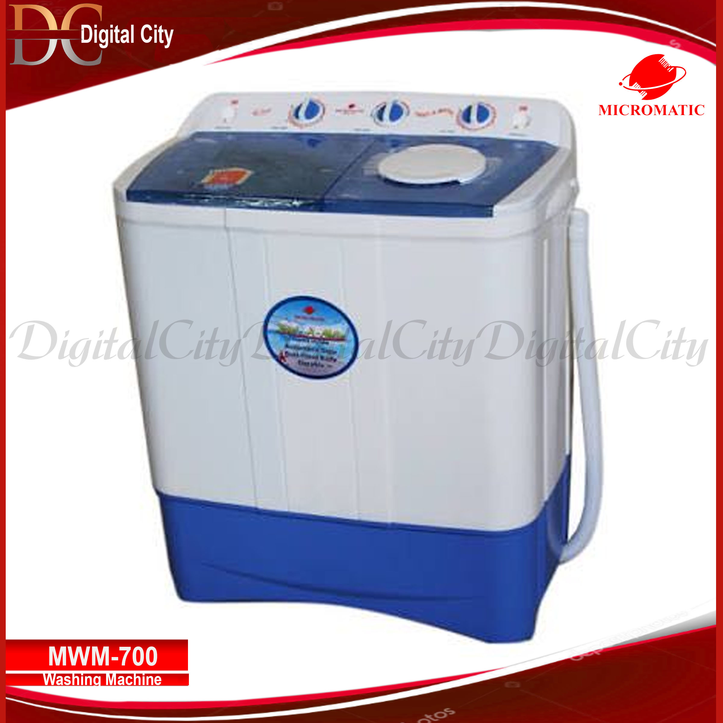 Micromatic MWM 700 6.5kg Twin Tub Washing Machine Lazada PH