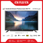 Aiwa 43" Android Smart TV with Free Wallmount