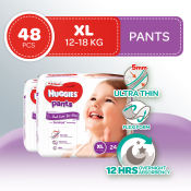 Huggies Platinum Pants XL - 24 pcs x 2 packs  - Diaper Pants