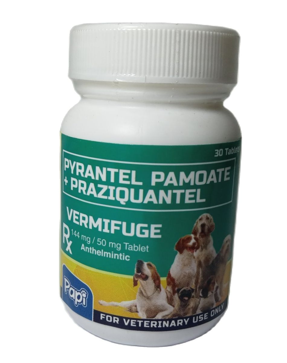 [3G AGRIVET] 1 BOTTLE PAPI VERMIFUGE TABLETS /PAMPURGA NG ASO / 30 ...