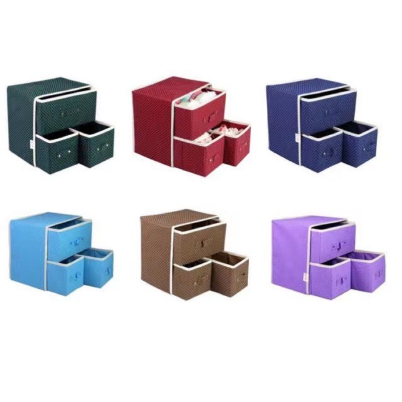 Foldable Storage box Mini Drawer izer Durabox Clothes StorageDrawer