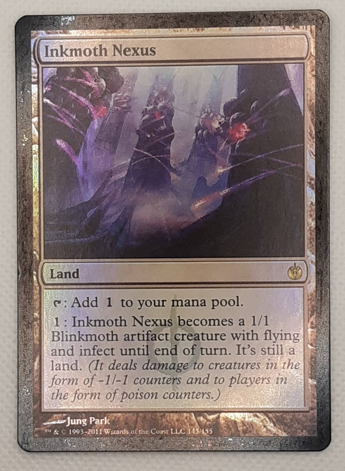 MTG Card Inkmoth Nexus FOIL Land Rare Mirrodin Besieged | Lazada PH