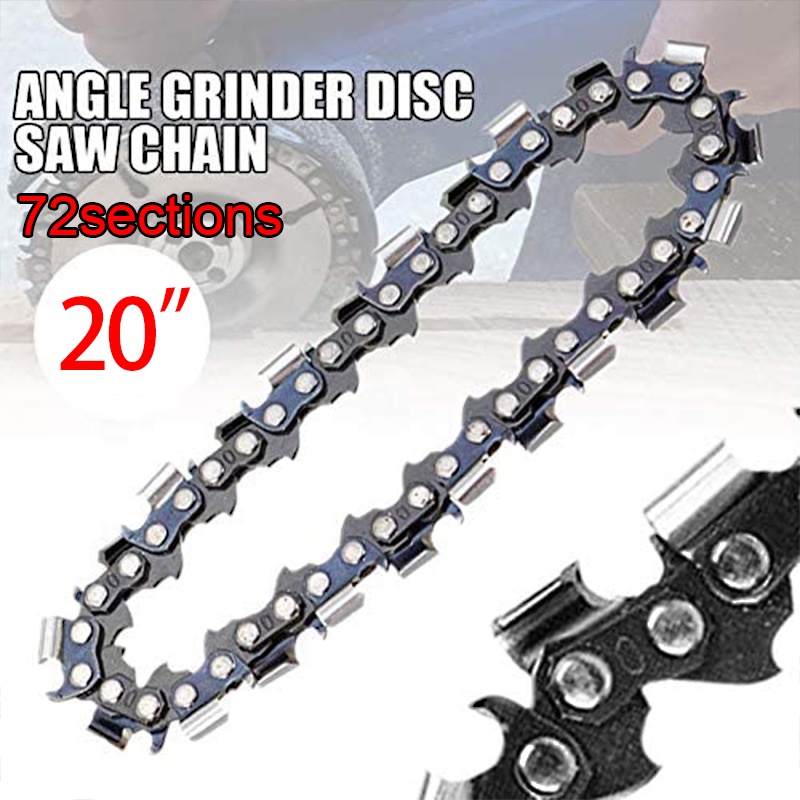 20inch 76Teeth Chainsaw Chains Angle Blade Chain Saw Guide Bar Chains ...