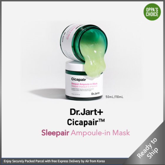 🇰🇷 Dr.Jart+ Cicapair Sleepair Ampoulein Mask (Sleeping Mask) 110ml