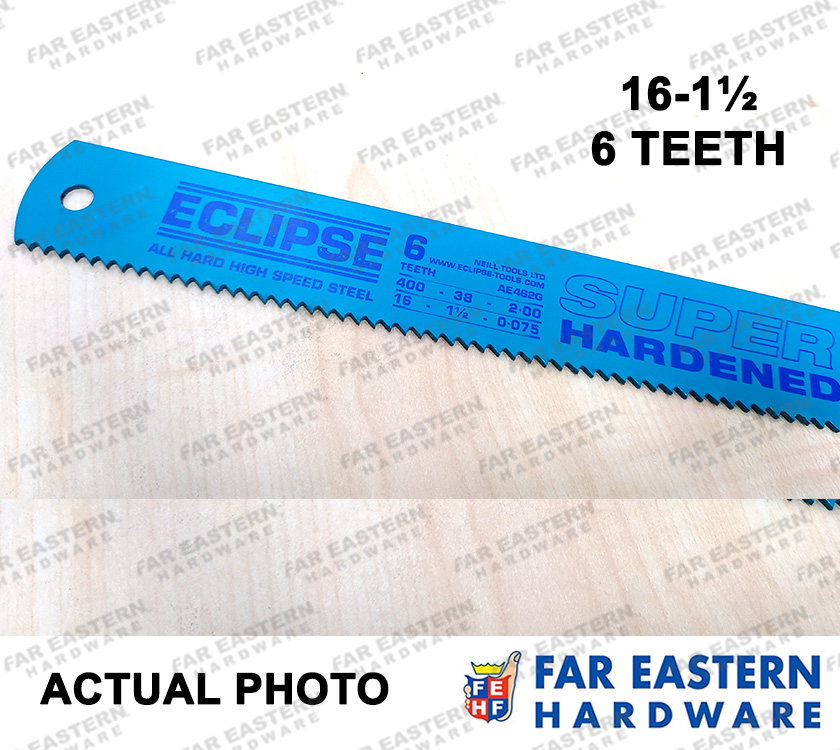 ECLIPSE Power Hacksaw Blade 14" / 16" All Hard High Speed Steel Super