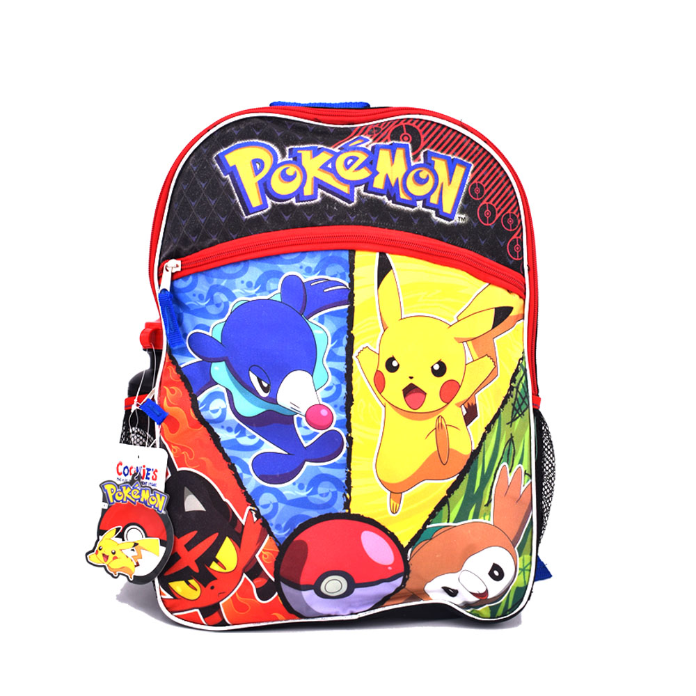 pokemon backpack and lunch bag