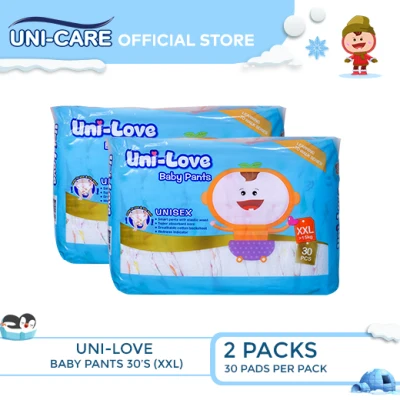 UniLove Baby Pants 30's (XXL) Pack of 2